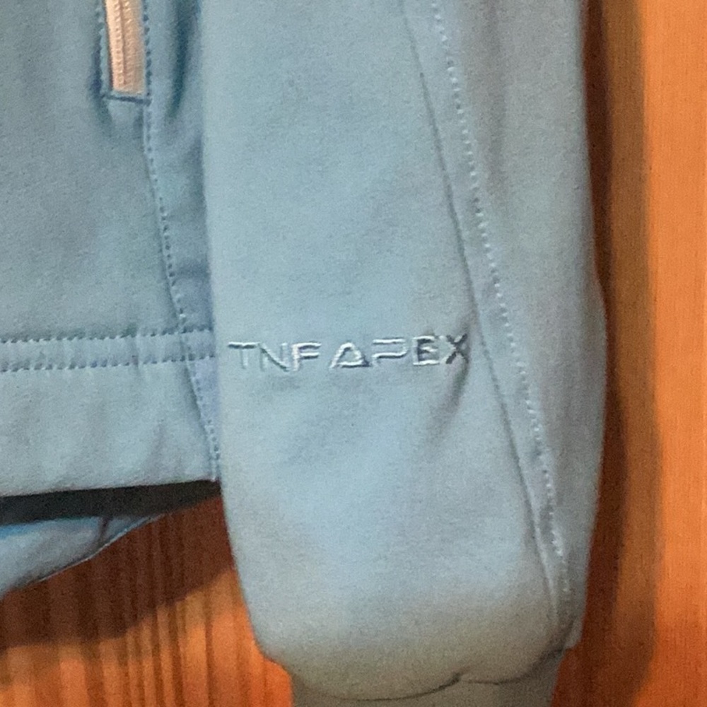 Northface Sky Blue Lined Jacket - image 3